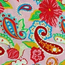 Multi Colour Paisley Flower Parsi Boski Print S24 PBPS54