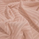 Clip Jacquard Dyed Fabric (Chevron-Peach)