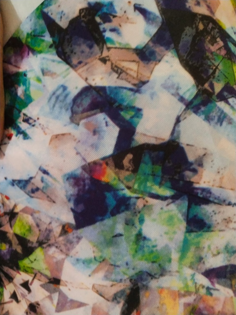 Abstract Diamond Print On Neoprene NPPS04