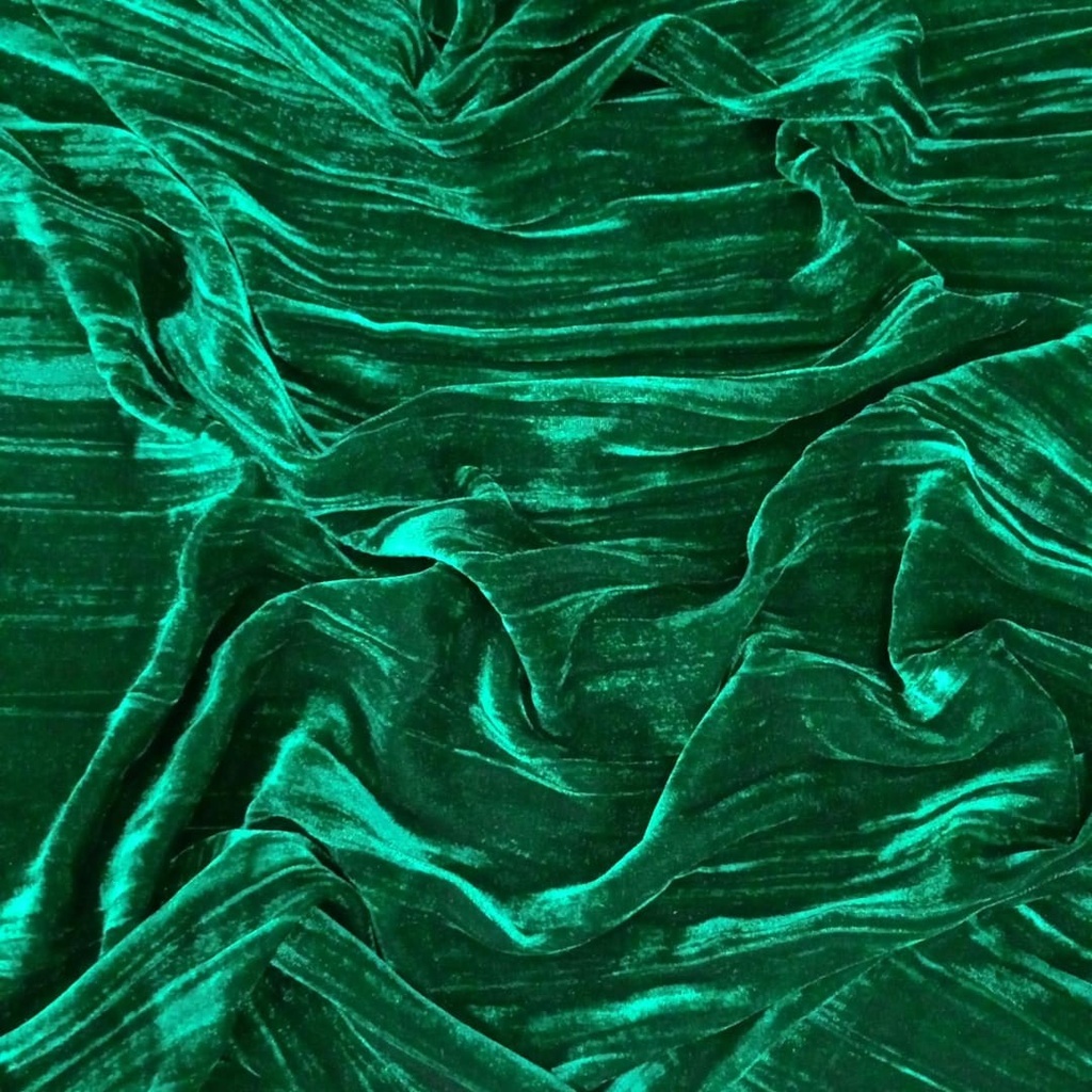 Crush Velvet Dyed Fabric
