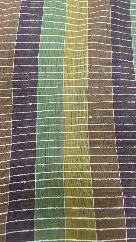 Cambric Cotton Rectangle Check 44inch Fabric (SS24) CPFS15