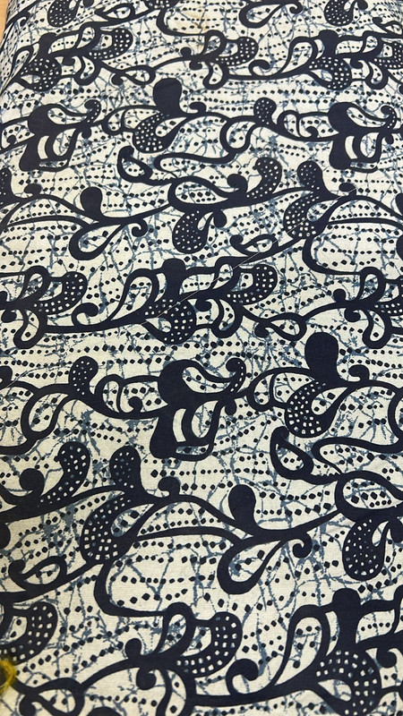 Cotton Leafy Shade Print 40inch Fabric (SS24) CPFS41