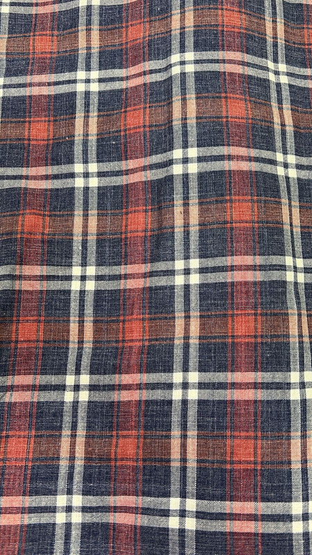 Cotton Check Yarn Dyed Fabric (SS25) SFDS90