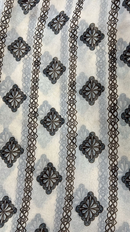 Ekat Georggete Print Fabric (SS25) SFDS127