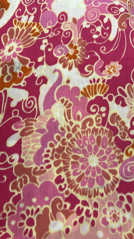 Crinkel Georggete Print (SS25) SFDS166