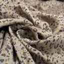 Leopard Foil Fabric