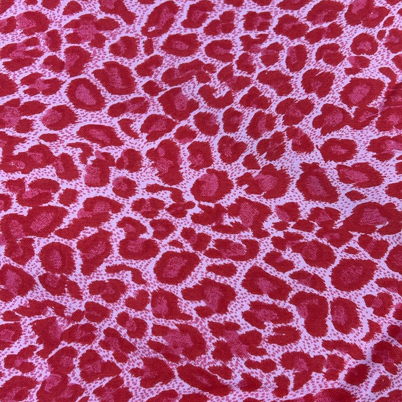 Animal Print On Canvas Cotton (SS25) SFCS36