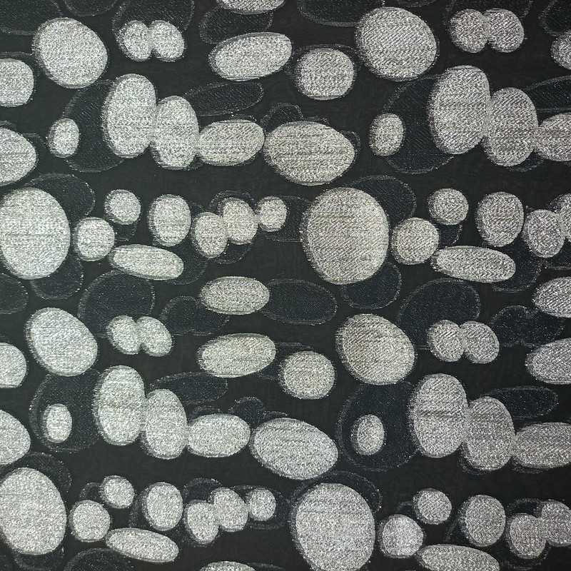 Silk Jacquard Polka Lurex (SS25) NTCS12