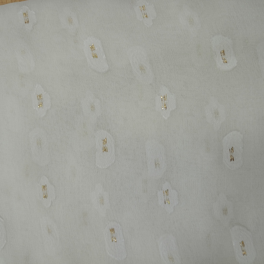 Silk Jacquard Lurex Dyed Fabric (SS25) NPCS14