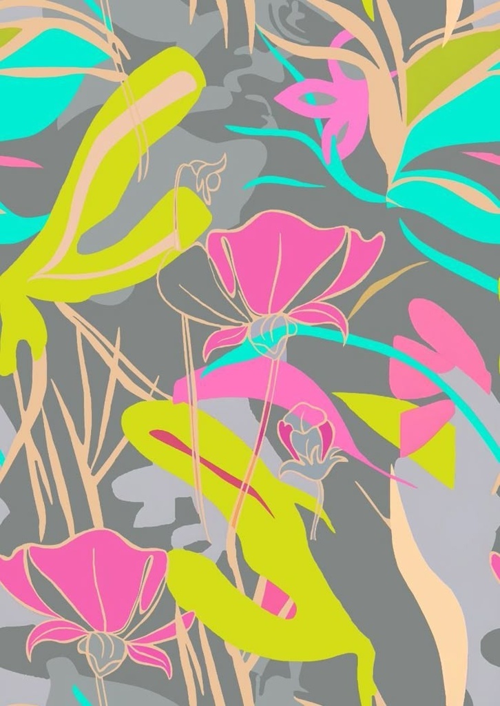 Sushi Voile Print Fabric SVPF001