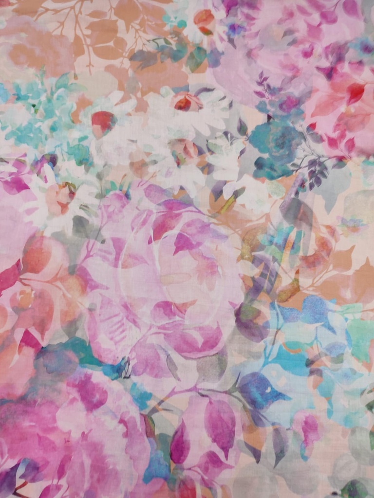 Sushi Voile Print Fabric SVPF004