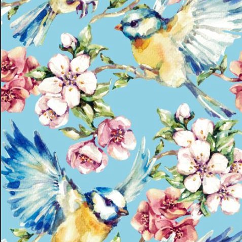 Sushi Voile Print Fabric SVPF031