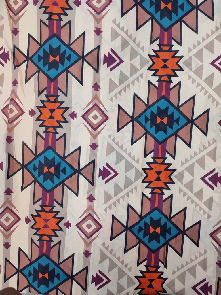 Sushi Voile Print Fabric SVPF034