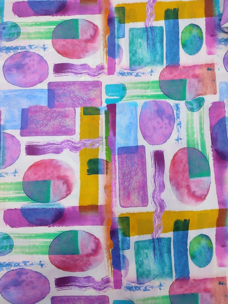 Sushi Voile Print Fabric SVPF078