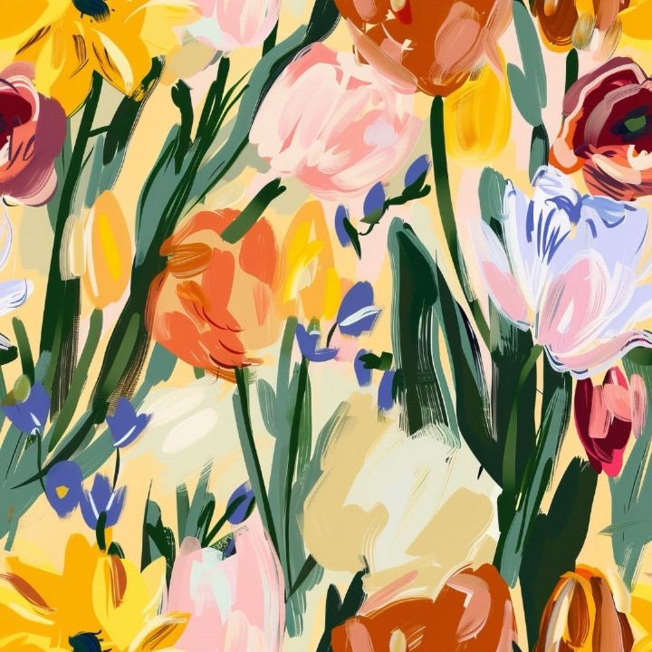 Sushi Voile Print Fabric SVPF086