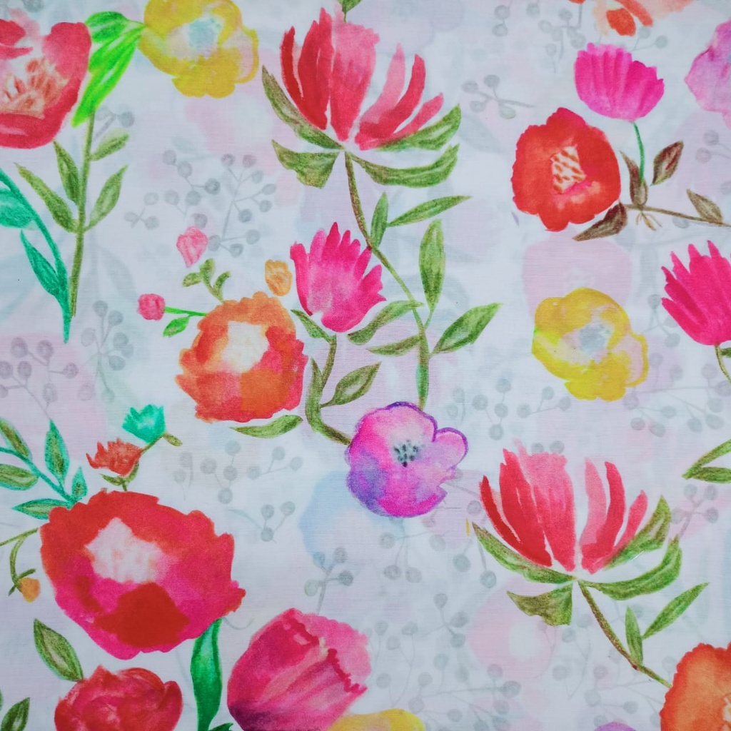 Sushi Voile Print Fabric SVPF088