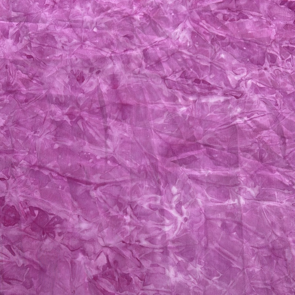 Tie Dye Print On Viscose Crepe