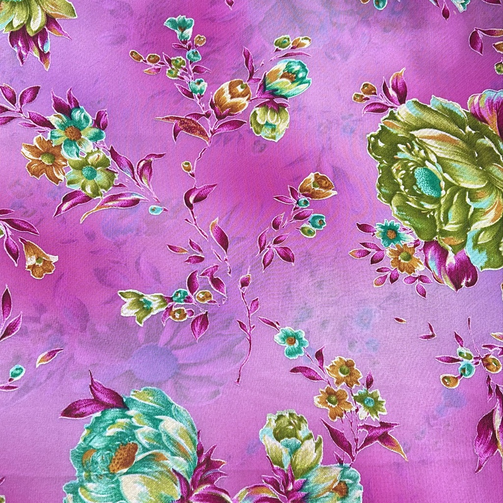 Print On Poly Satin Burnout PPSB01