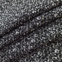 AGT-HNL-72 (B/W Abstract Lurex) Tweed