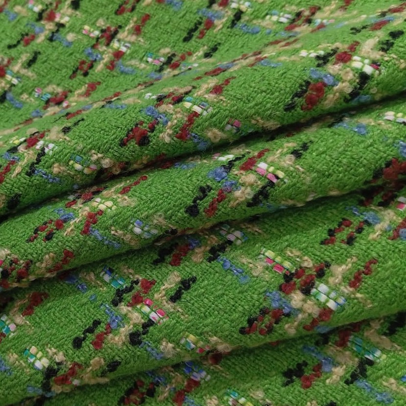 AGT-HNL-74 (Light Green + Maroon) Tweed