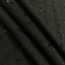 Luxury Tweed (Cutdana All Over Black)