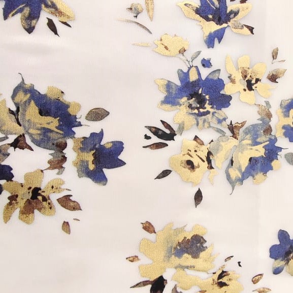 Floral Camouflaged Print On 3D Net S24 3DPS08