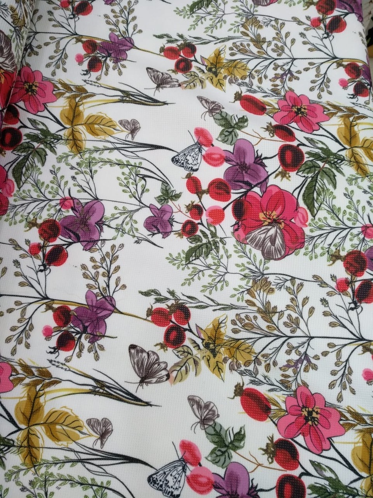 Perennial Garden Print On Roberto Cavalli -RCPS20