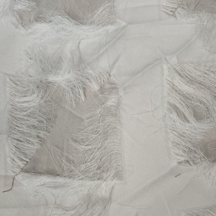 Diamond Crepe White Dyed Fabric