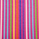Stripes(Rainbow) Print On Viscose Knitted S24 VKPS13