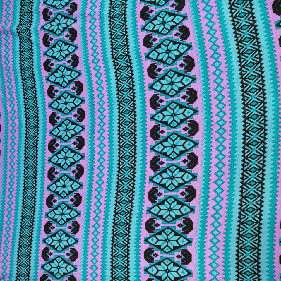 Shakira Print On Viscose Knitted  S24 VKPS10