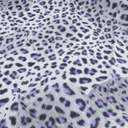 Black Current Leopard Print On Royal Georgette (SS20) RGPS23