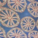 Wheel Of Art Print On Silk Chiffon S23-SCPS268