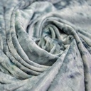 Ocean Waves Tie Dye Velvet