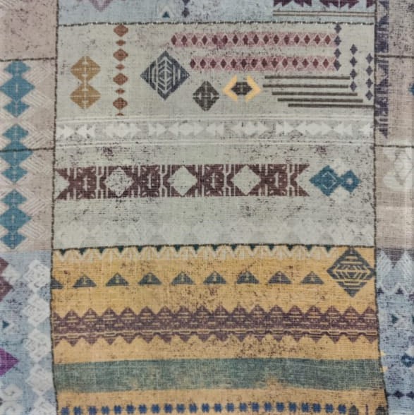 Ethnic Art Print On Sumo Satin S23-SSPS5