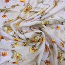 Happy Things Print On Habutai Satin S23-HSPS83