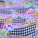 Black & Pink Marble Print On Korean Satin S23-KSPS16