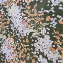 Blooming Flower Print On Silk Chiffon S23-SCPS115