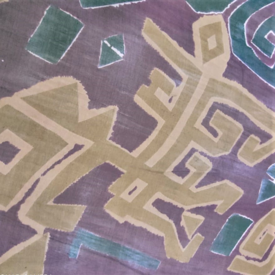 Chiness Print On Silk Chiffon S23-SCPS140