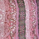Border Paisley Print On Silk Chiffon S23-SCPS123