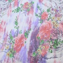Water Fall Floral Print On Silk Chiffon S23-SCPS217