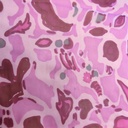 Pink Spots Print On Silk Chiffon S23-SCPS253