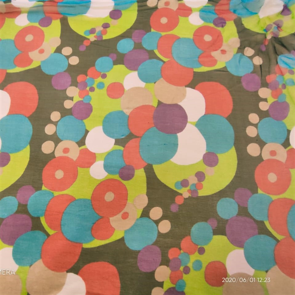 Print On Silk Georgette#08