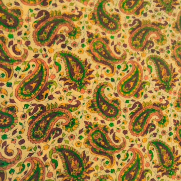 Print On Silk Georgette#11