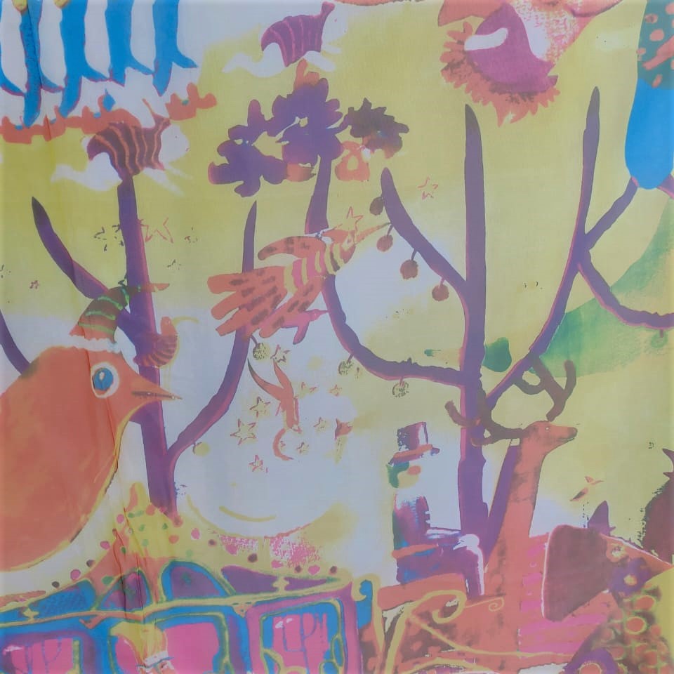 Print On Flat Chiffon FCPS81