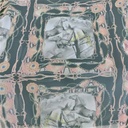 Horse Print On Flat Chiffon FCPS127