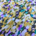 Brush Art Print On Flat Chiffon FCPS03