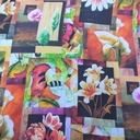 Window Floral Print On Flat Chiffon FCPS150