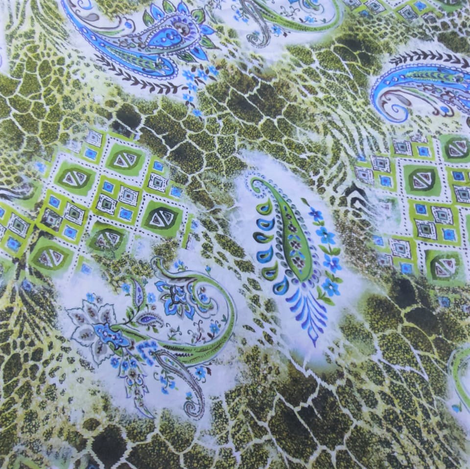 Print On Flat Chiffon FCPS268