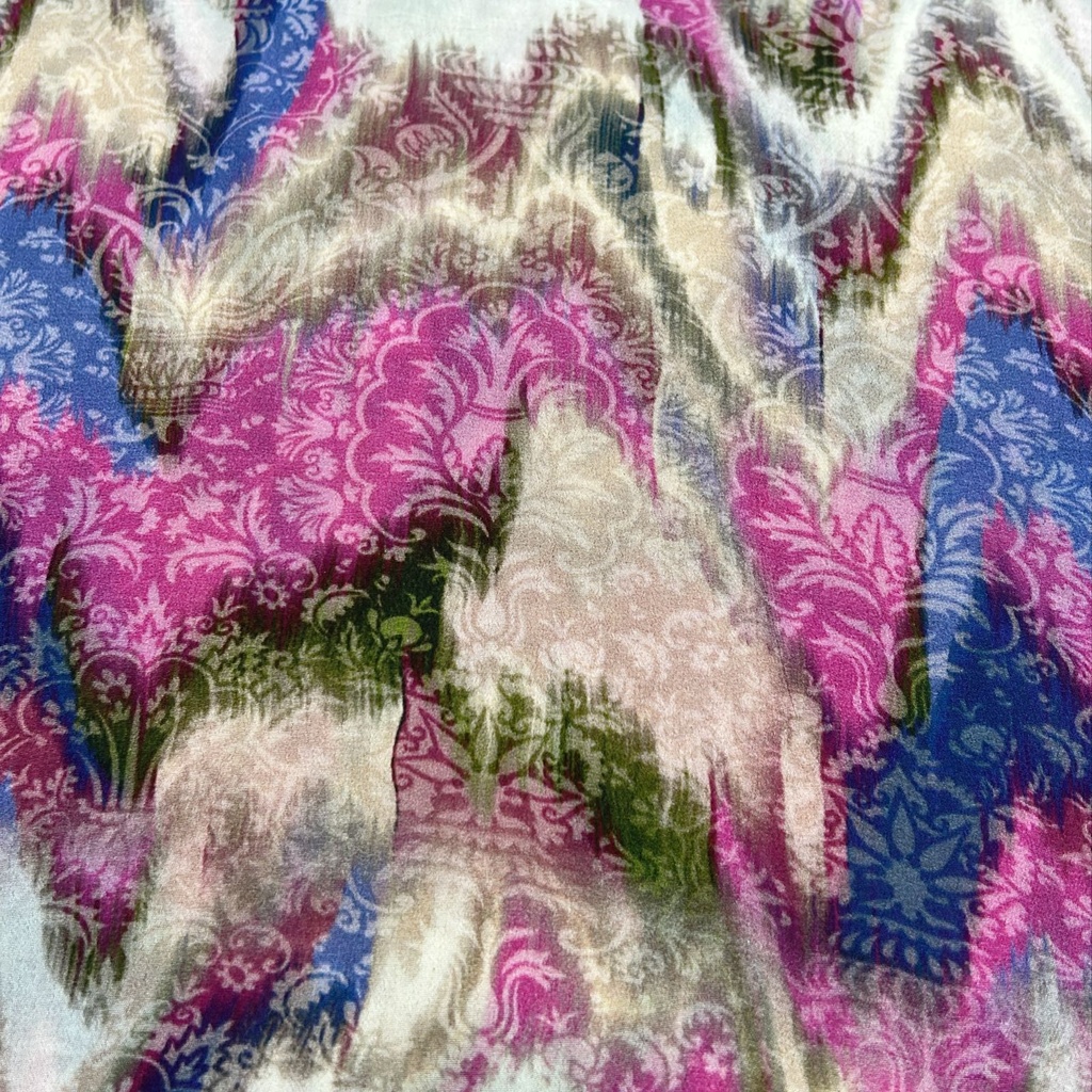 Print On Viscose Crepe #07