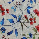 Embroidered Schiffli Print Fabric ESP 07